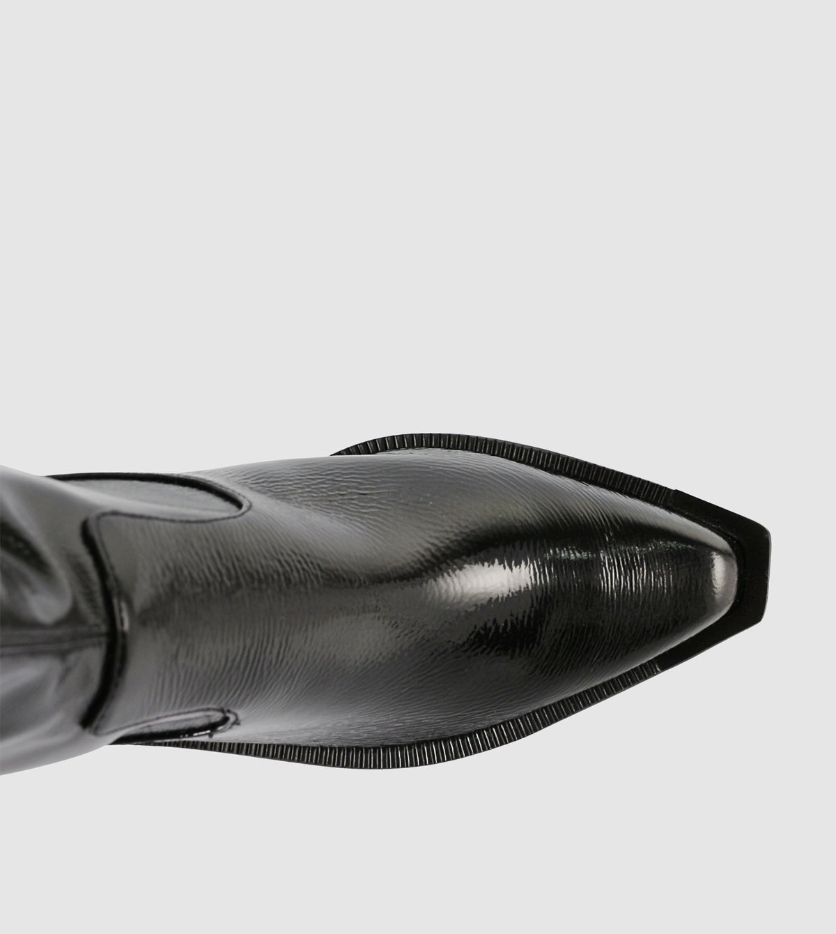 Jayda Patent Ankle Boots by Sempre Di