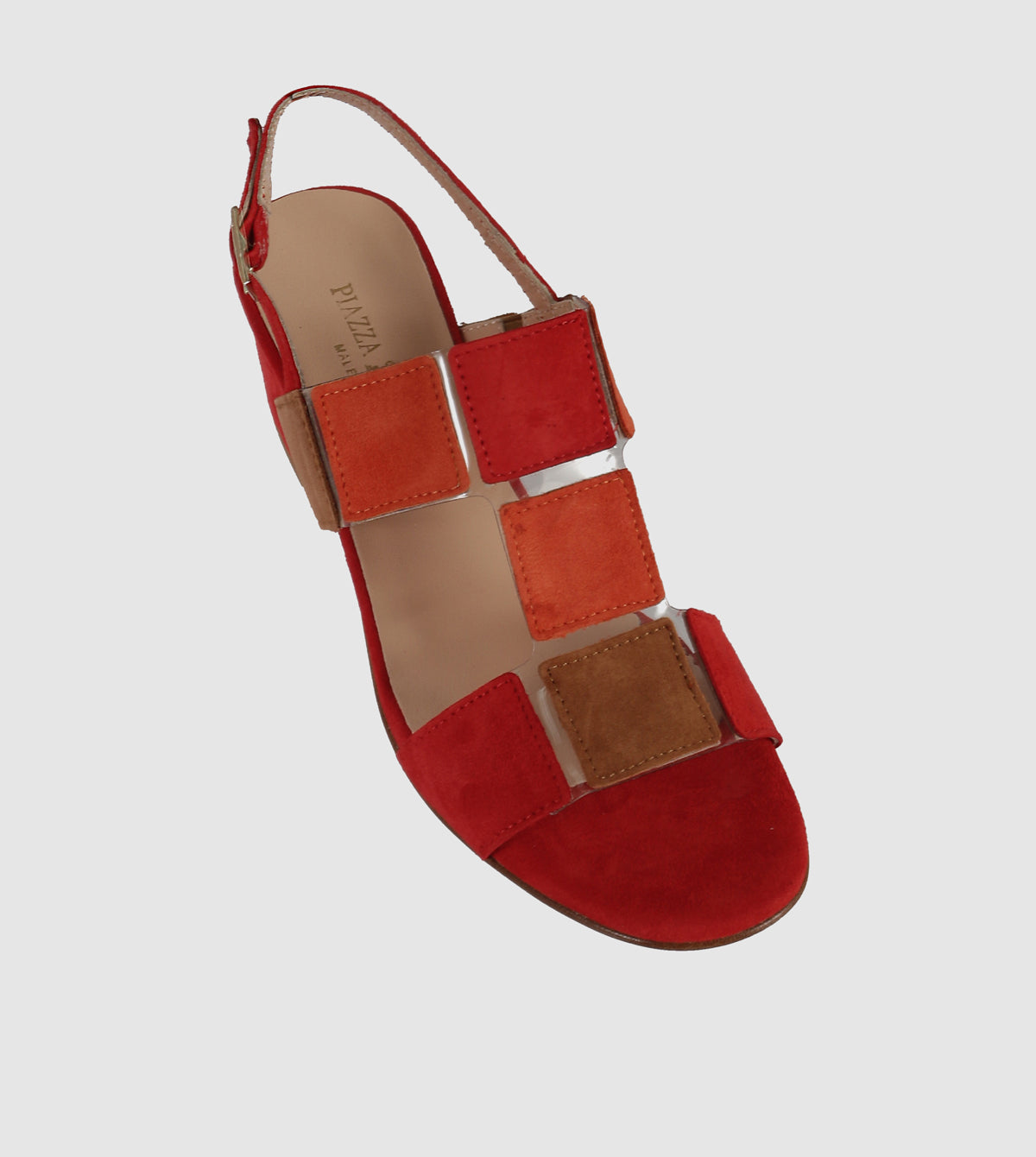 Rosetta Block Sandals by Piazza Grande