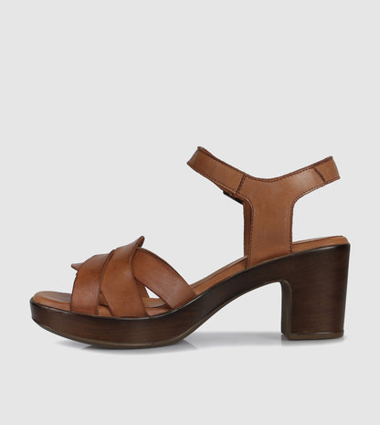 Aria Block Sandals by S Sempre Di