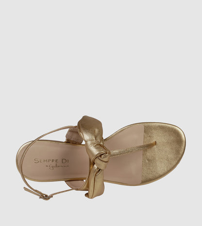 Abbies Flat Sandals by Sempre Di By Guilhermina
