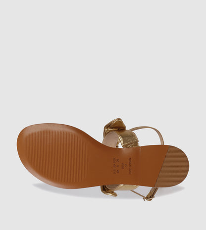 Abbies Flat Sandals by Sempre Di By Guilhermina