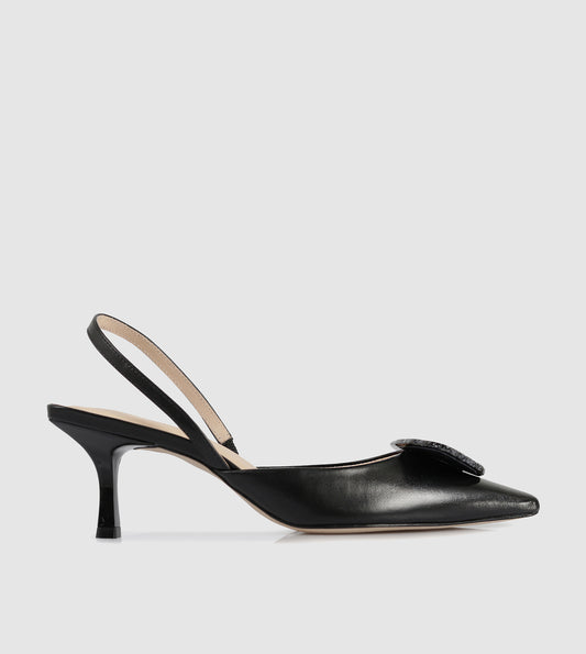 Samina Heeled Sandals by Guilhermina