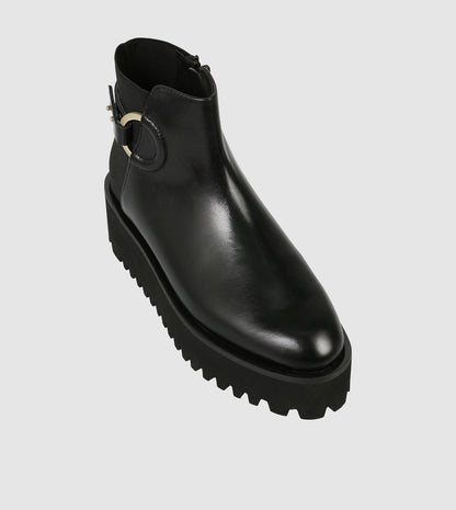 Arwen Flatform Ankle Boots by B.Coops