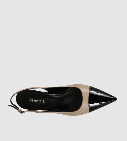 Neva Kitten Sling backs by Sempre Di