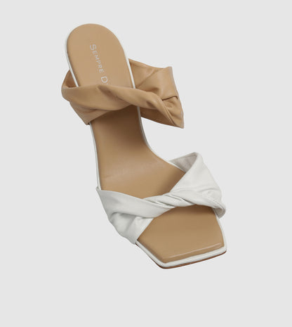 Saphryn Heeled Sandals by Sempre Di
