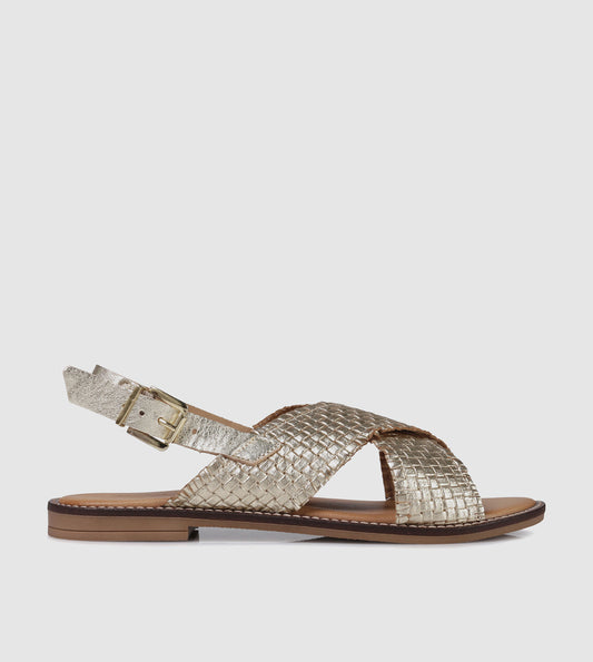 Gracie Flat Sandals by Sempre Di