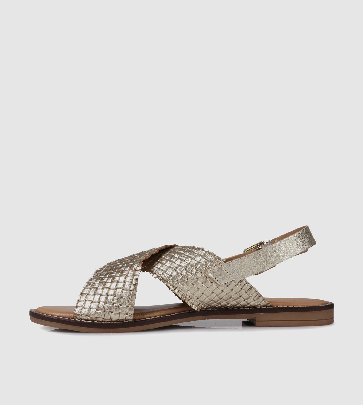 Gracie Flat Sandals by Sempre Di