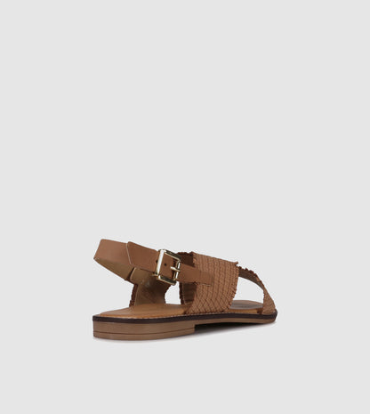 Gracie Flat Sandals by Sempre Di