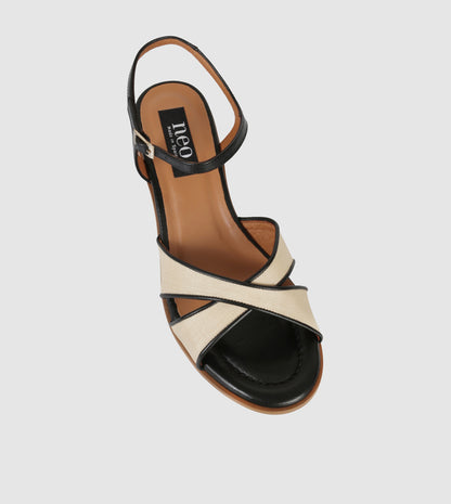 Kamry Heeled Sandals by Neo