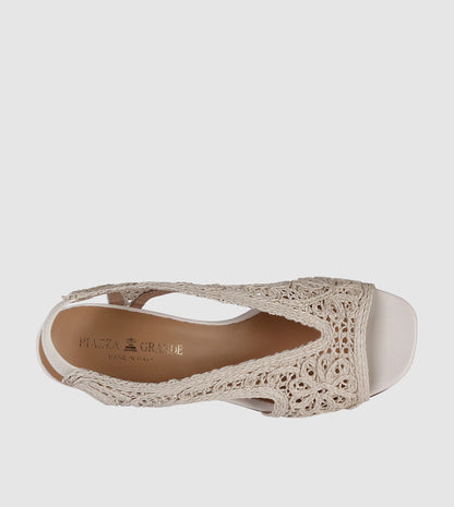 Elda Block Sandals by Piazza Grande