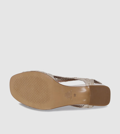 Elda Block Sandals by Piazza Grande