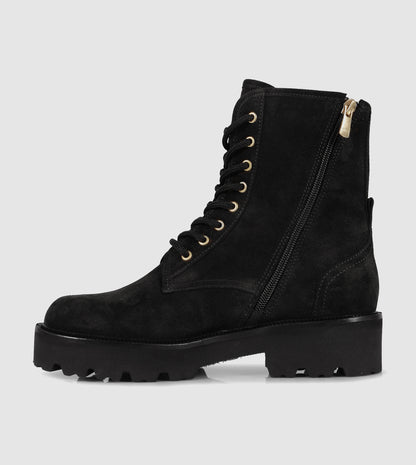 Jayan Lace-Up Boots by Sempre Di