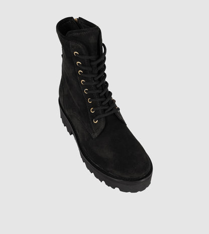 Jayan Lace-Up Boots by Sempre Di