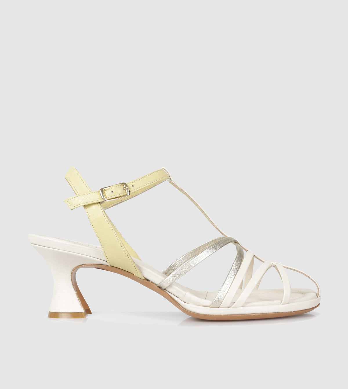 Ova Heeled Sandals by Sempre Di