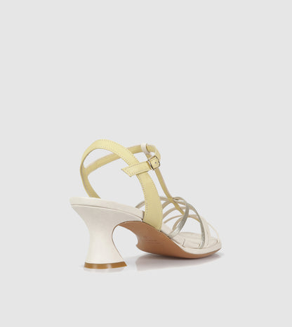 Ova Heeled Sandals by Sempre Di