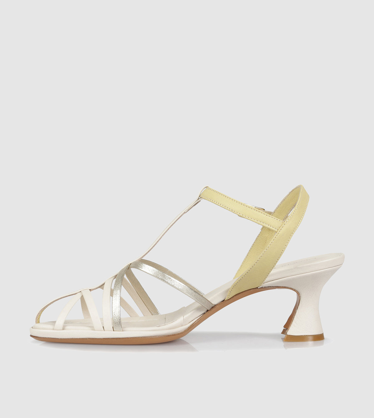 Ova Heeled Sandals by Sempre Di