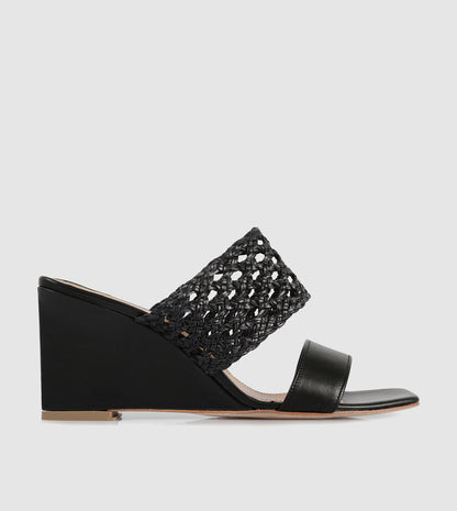 Saira Wedge Slides by Sempre Di