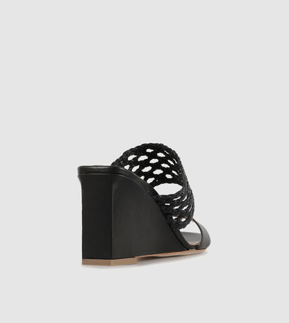 Saira Wedge Slides by Sempre Di