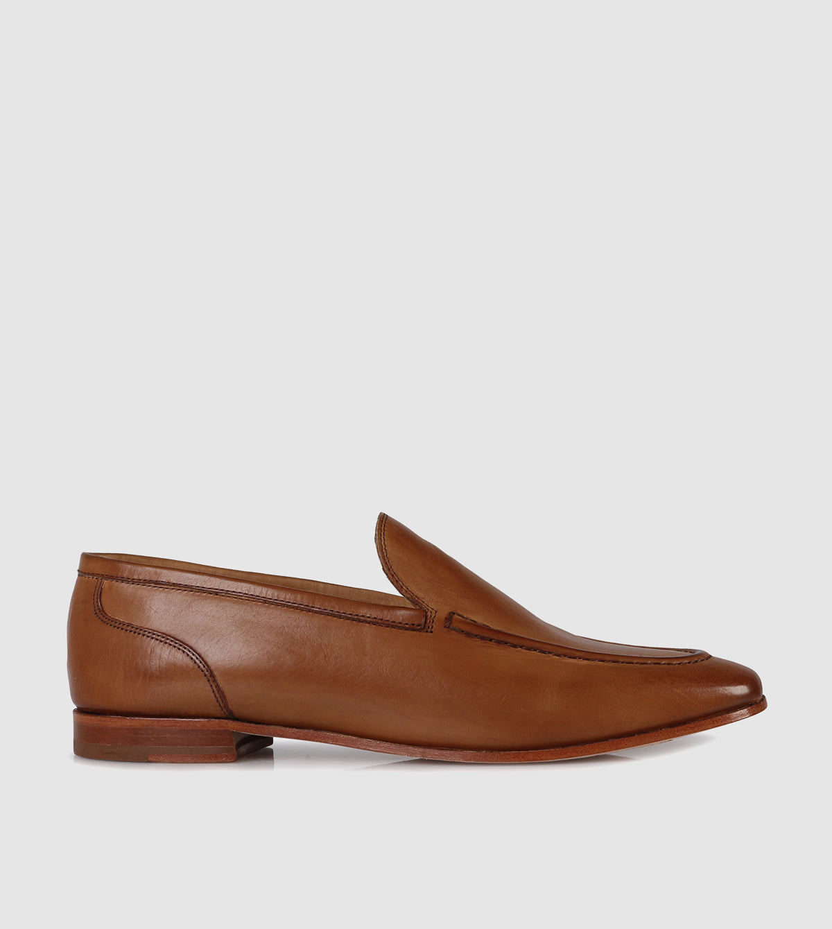Brown Leather Loafers